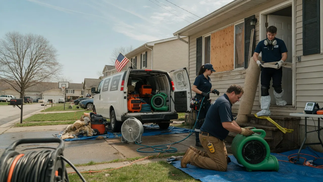 Water Damage Restoration in Palos Park, IL near me